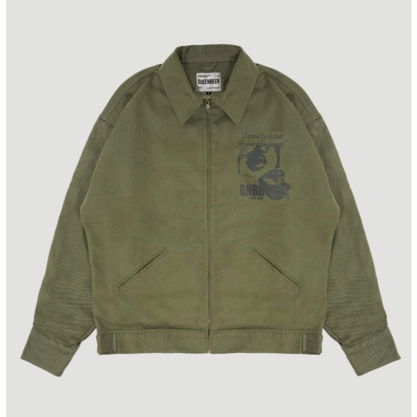 “RILLEY" GREEN Jacket by queenbeer