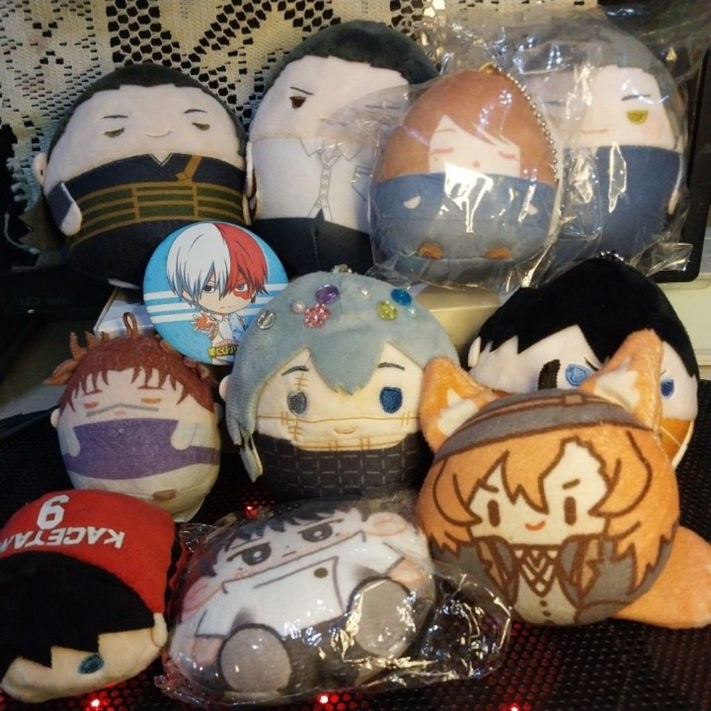 SALE [BACA DESKRIPSI] Fuwa geto jujutsu kaisen, Tenori Choso, Plush Chuya bsd, Fuwa Kageyama haikyuu