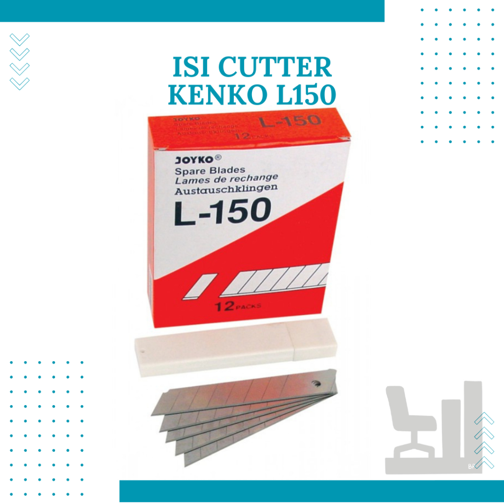 

Isi Cutter Besar KENKO L-150 (1 tube)