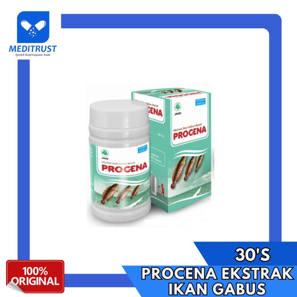 Procena Ekstrak Ikan Gabus 30 Kaps