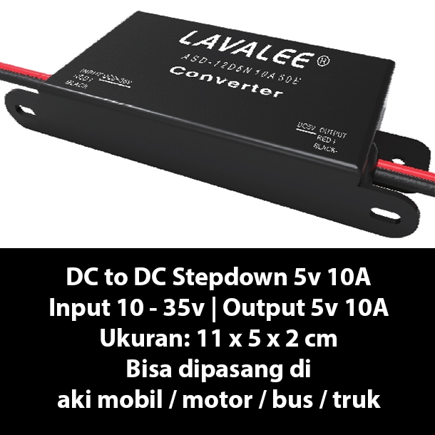 DC to DC Konverter Converter StepDown 5V 10A
