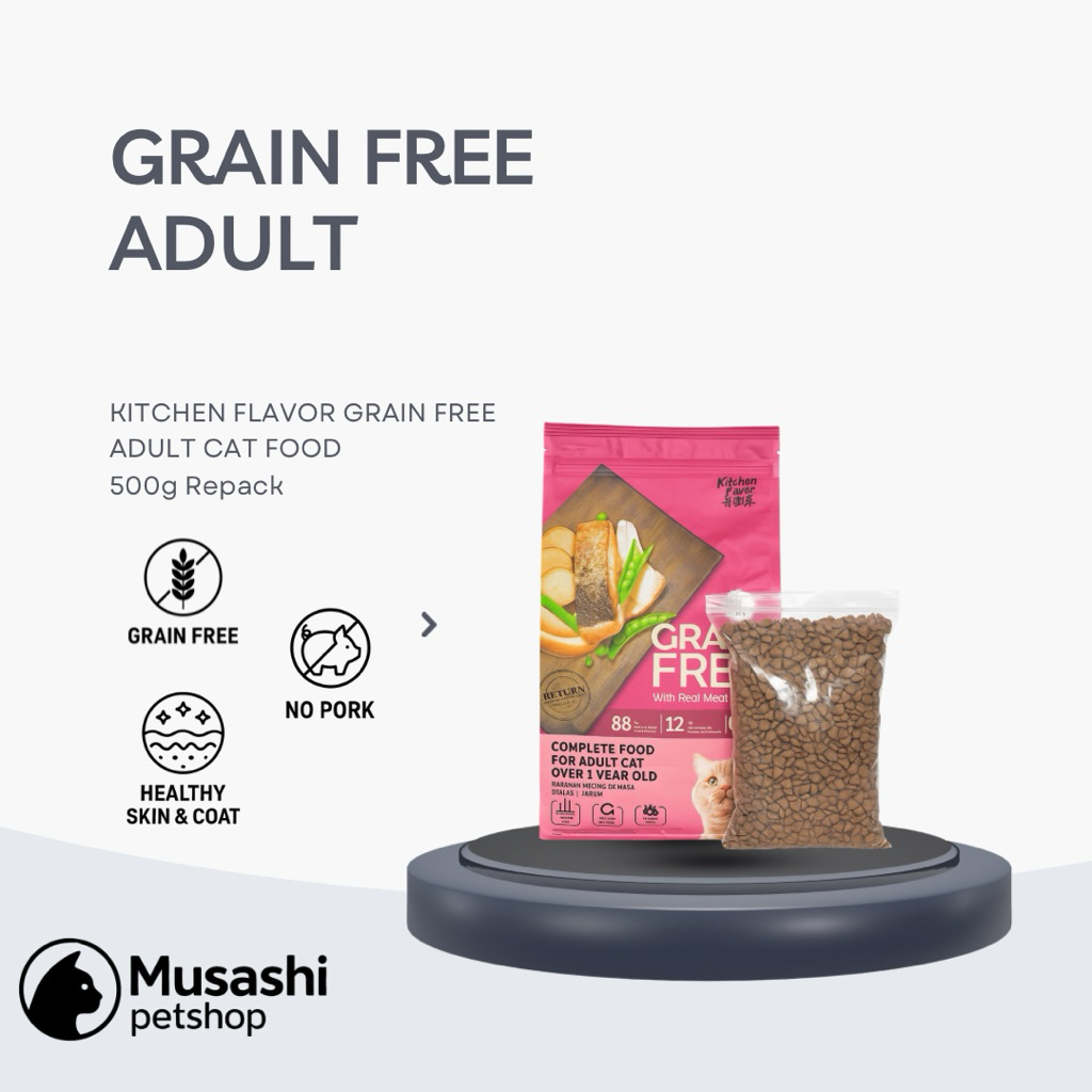 GRAIN FREE ADULT 500g (REPACK)