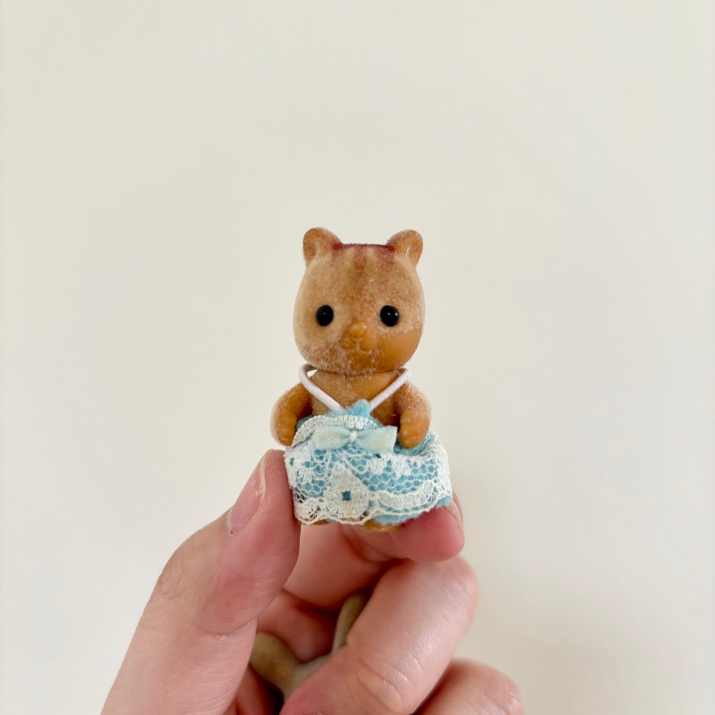 Sylvanian Families Squirrel Vintage RARE (Preloved Defect) | Sylvanian Families Murah