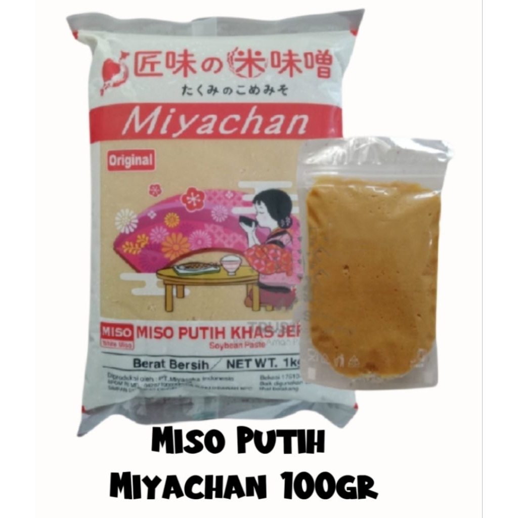 

Miyachan Pasta Miso Putih Halal 100gr - Miso Ramen
