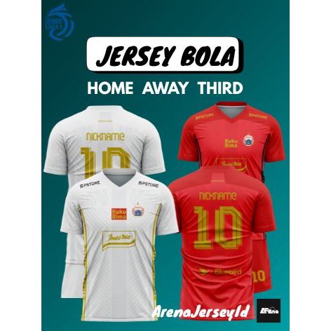 [COD] JERSEY PERSIJA 2023-2024 I GRATIS  SABLON NAMESET I FULL PRINTING I BAJU PERSIJA