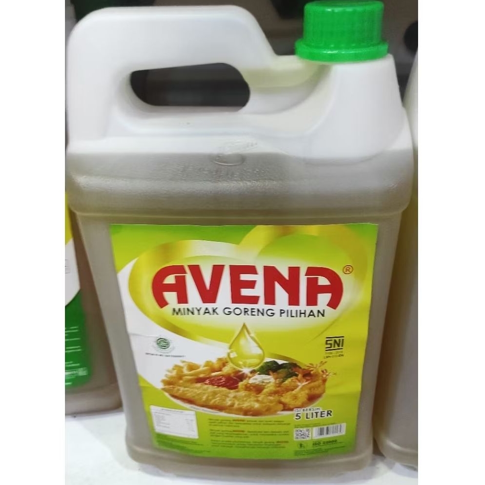 

AVENA minyak goreng sawit pilihan 5 liter derigen fpz