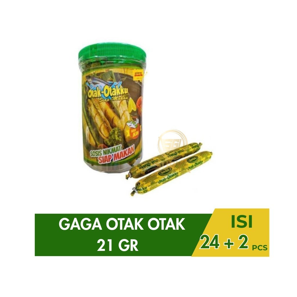 

Sosis GAGA Otak-Otakku 21gr (1 Toples isi 24+2 pcs)