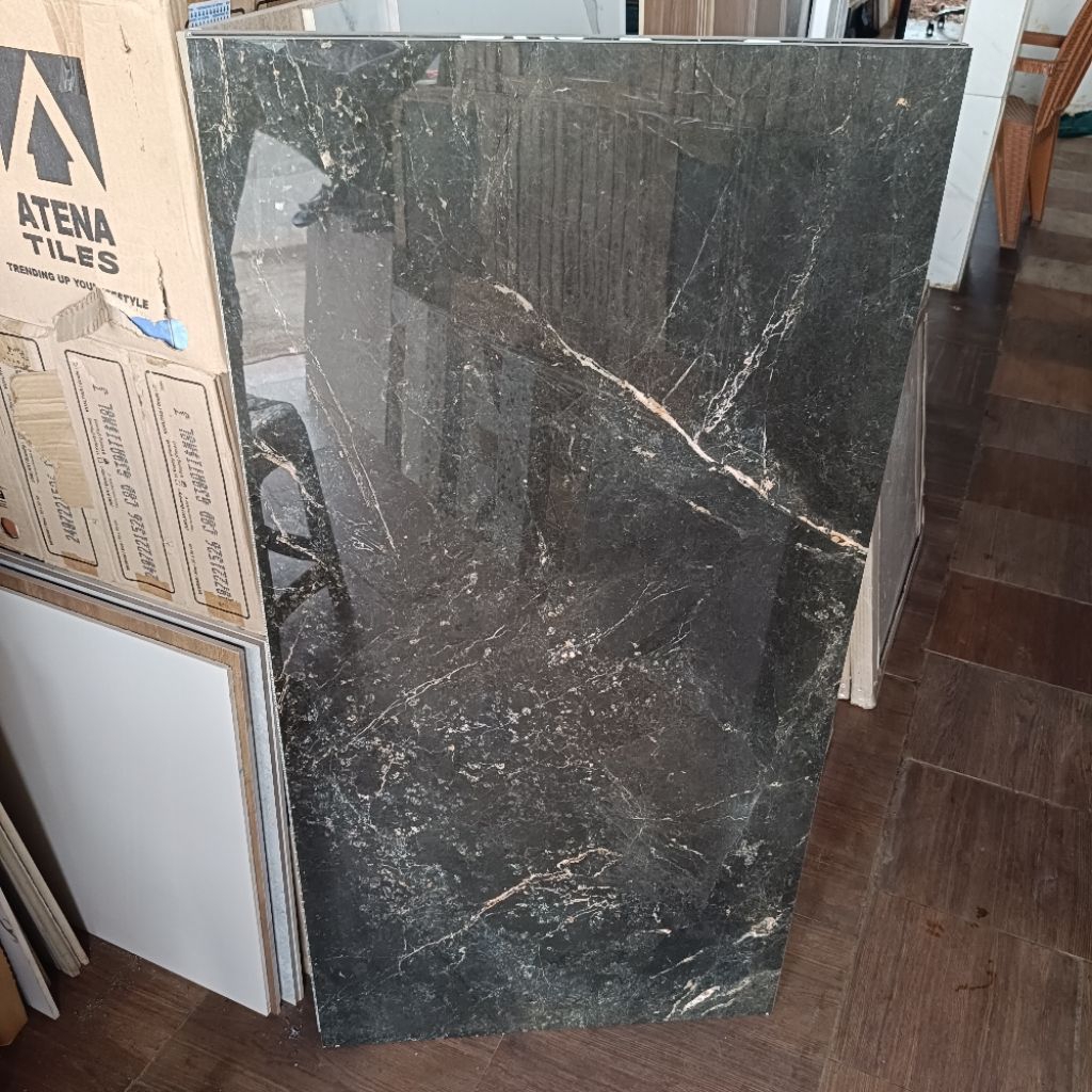 Granit lantai 60x120 luzero nero sunpower