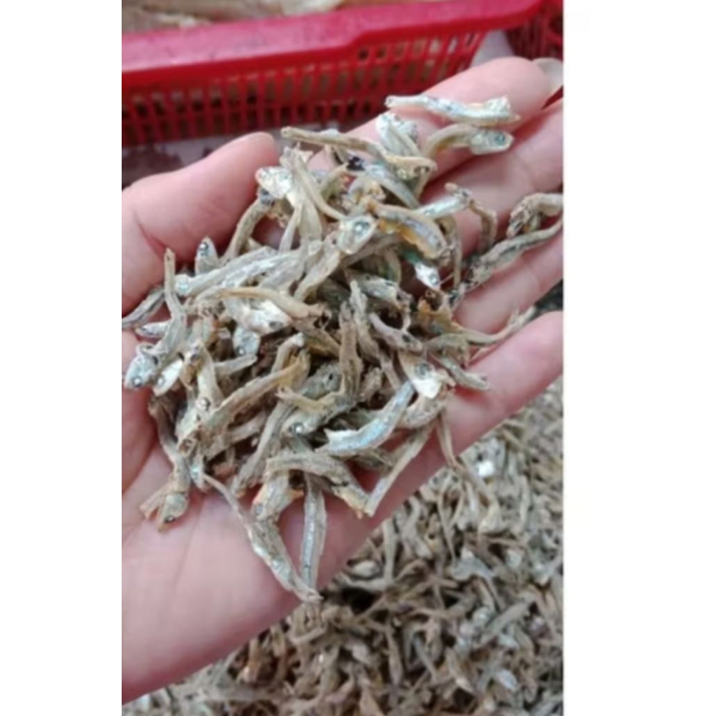 

Ikan teri sedang tawar/ ikan teri lokal/ ikan teri kampung 100gram