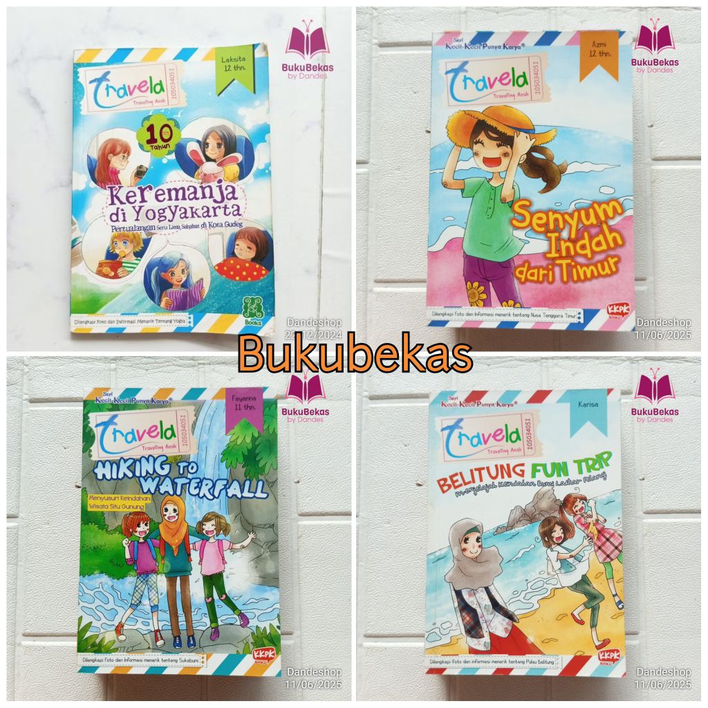 Travela Traveling Anak - KKPK Books Novel Anak - Buku Cerita Anak Bekas Preloved