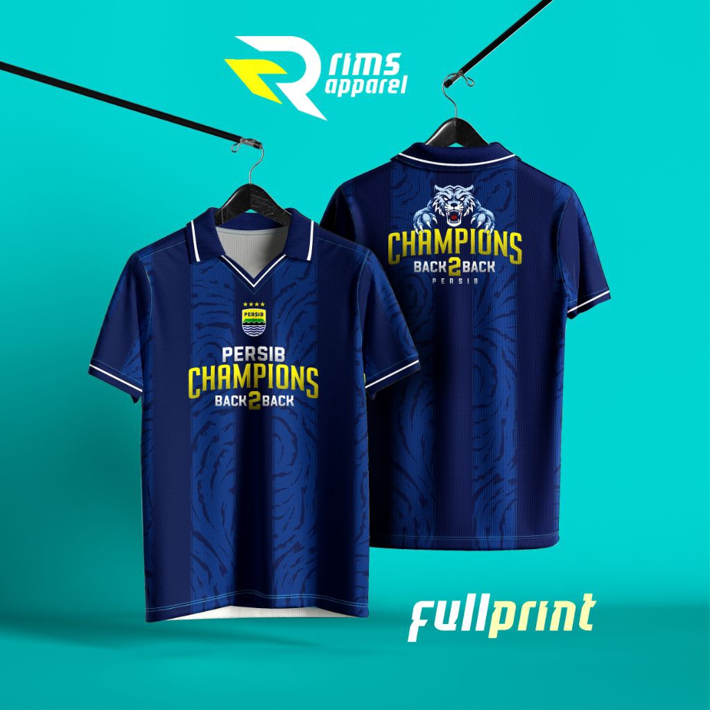 JERSEY PERSIB FANTASY / Jersey timnas retro/ Jersey bola / Jersey casual / Jersey timnas model terba