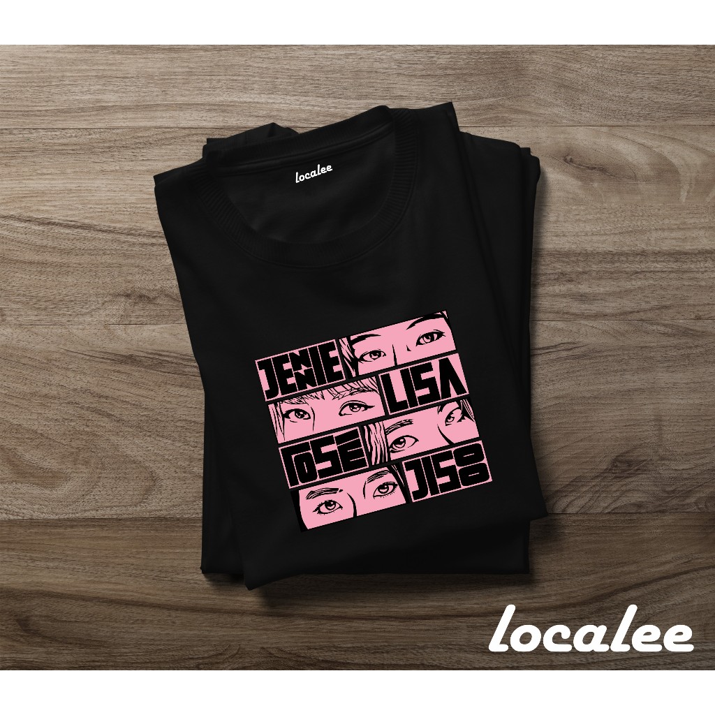 KAOS BLACKPINK CREW / KAOS BLACKPINK JENNIE LISA ROSE JISOO