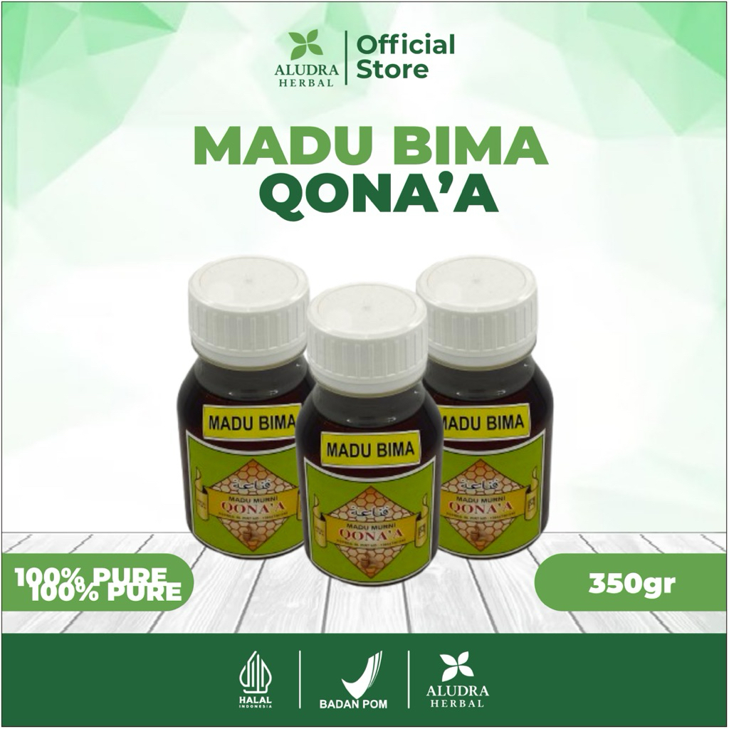 

Madu Murni Qona’a Lokal Bima Rambutan Kelengkeng Multiflofa 350 gr