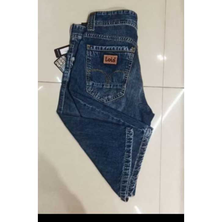 CELANA PENDEK PRIA JEANS LOIS / Celana Jeans Pendek Pria Original 100% Lois Model Terbaru