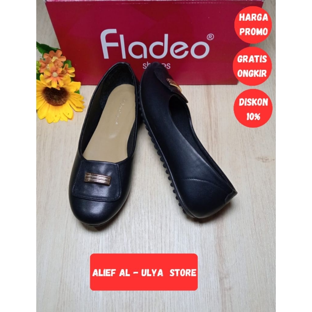 sepatu Flat shoes wanita Sandal flat shoes fladeo sandal cewek kekinian Korean style