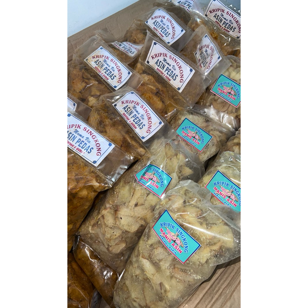 

KERIPIK MAMA VIA(READY 8 JULI SIAP KIRIM)