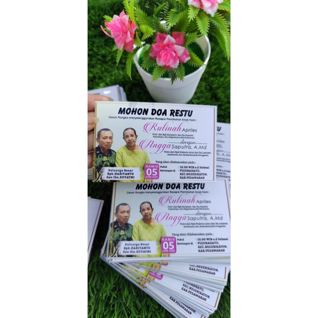 Kartu Punjungan / Keplek