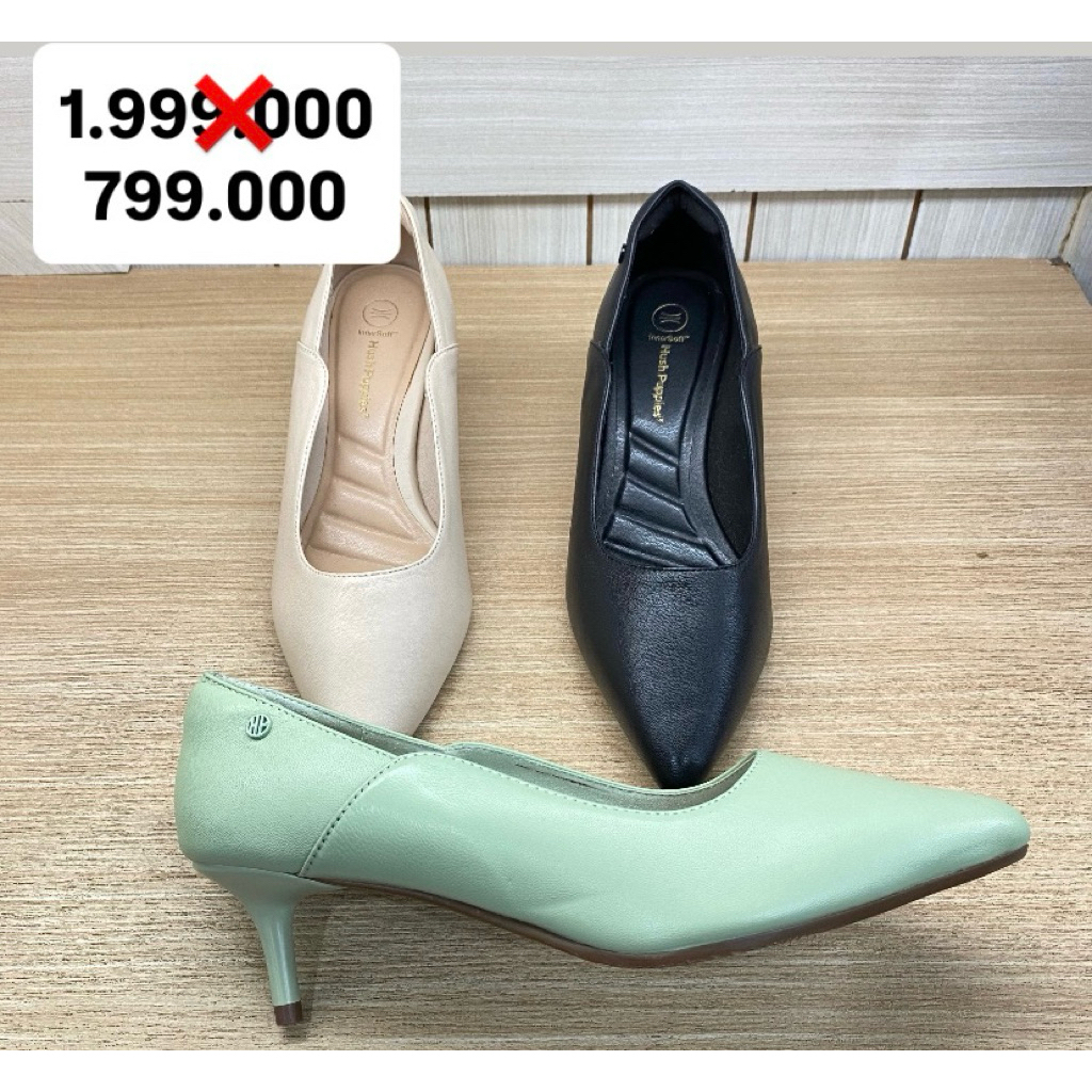 Hush puppies Sepatu wanita hells Hush puppies original