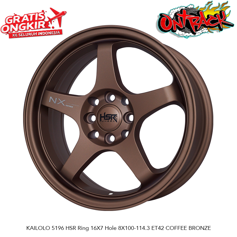 VELG MOBIL TE37 HSR KALOLO RING 16 PCD 8X100/114,3