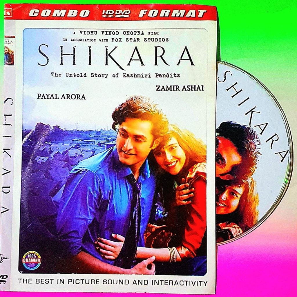 KASET DVD INDIA SHIKARA-KASET DVD BOLLYWOOD INDIA TERLARIS