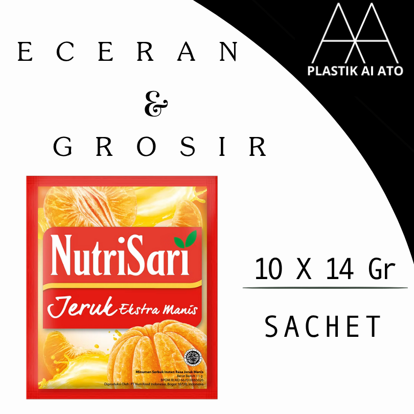 

Nutrisari Jeruk Manis 1 Renceng 10x14gr – Minuman Serbuk Segar Untuk Warung | Harga Grosir
