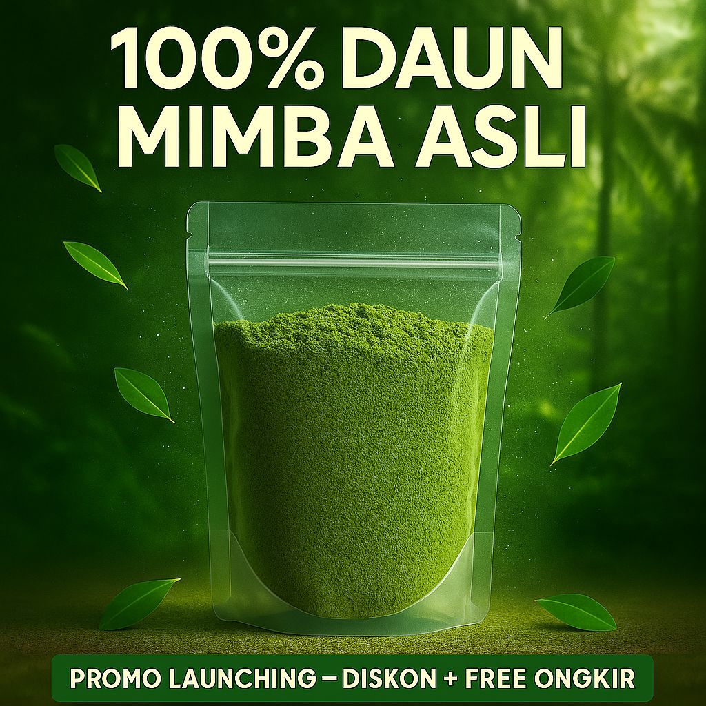 

Bubuk Daun Mimba Murni Hijau – 100 Gram | Herbal Detox & Kesehatan Kulit