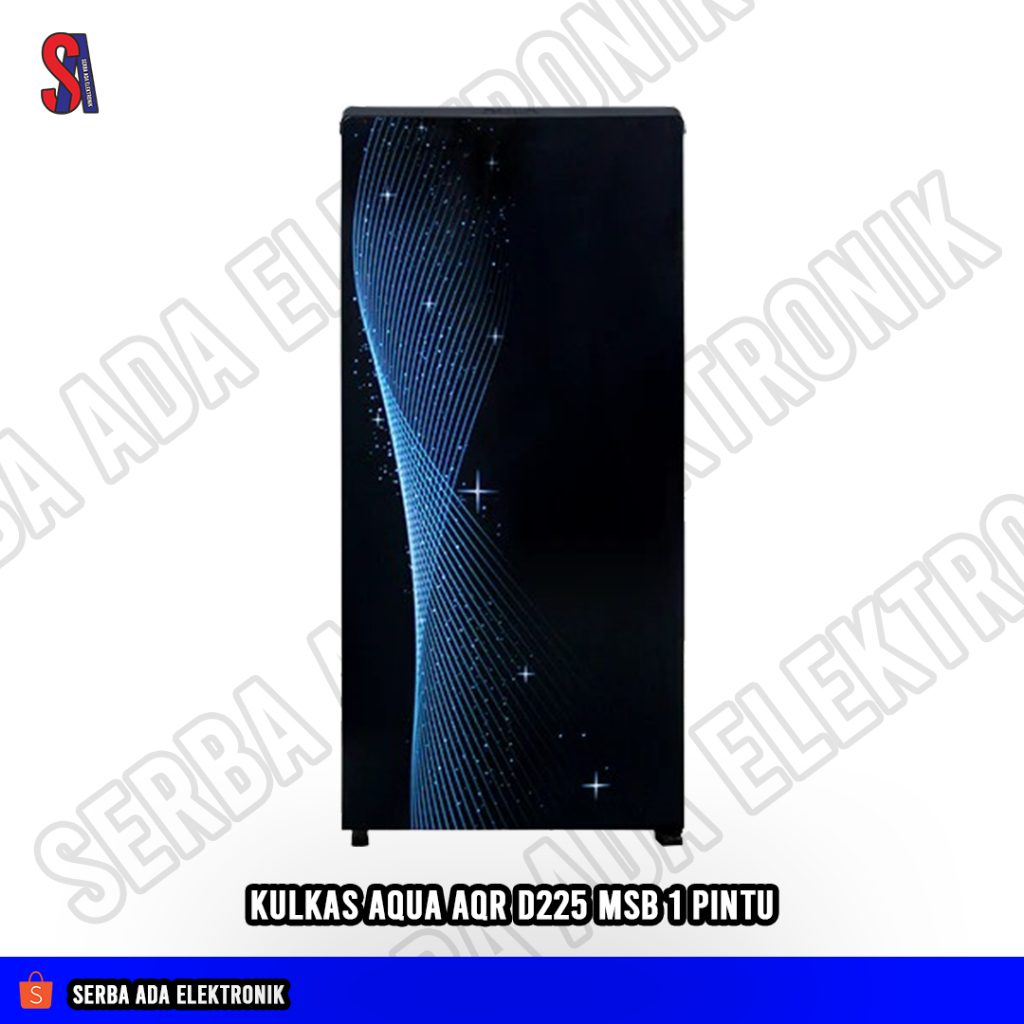 Kulkas Aqua AQR D225 MSB 1 Pintu