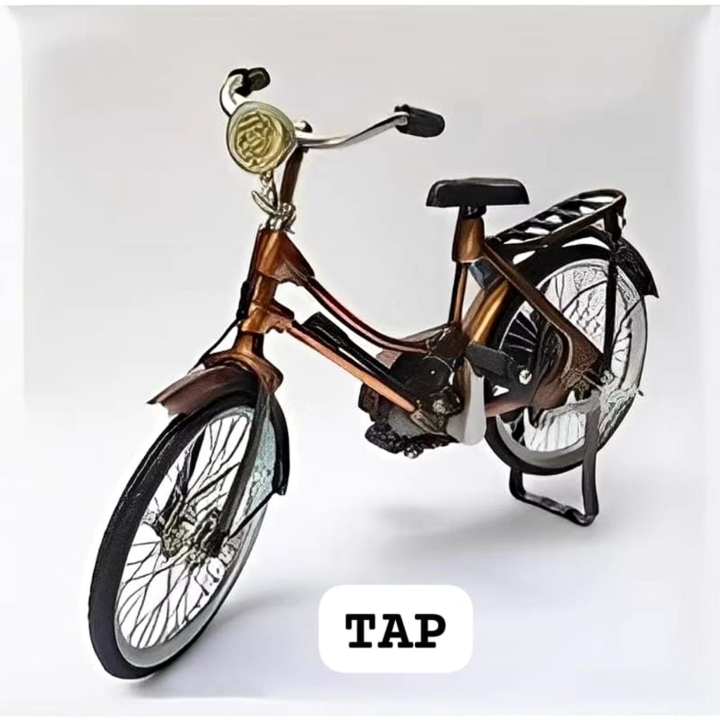 Miniatur Sepeda Onthel Cewek Dan Cowok