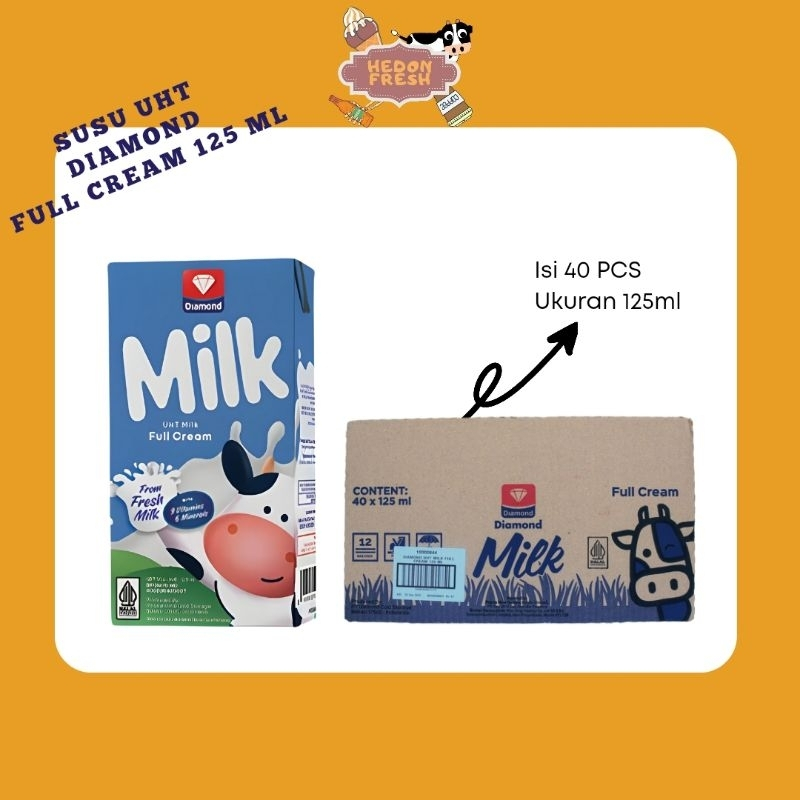 

Susu UHT Diamond Full Cream 125 ml - Cabang Bandung