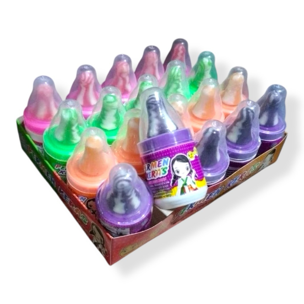 

[1 Pack] Permen Dot Pelangi isi 20 biji || Permen Jadul Dot