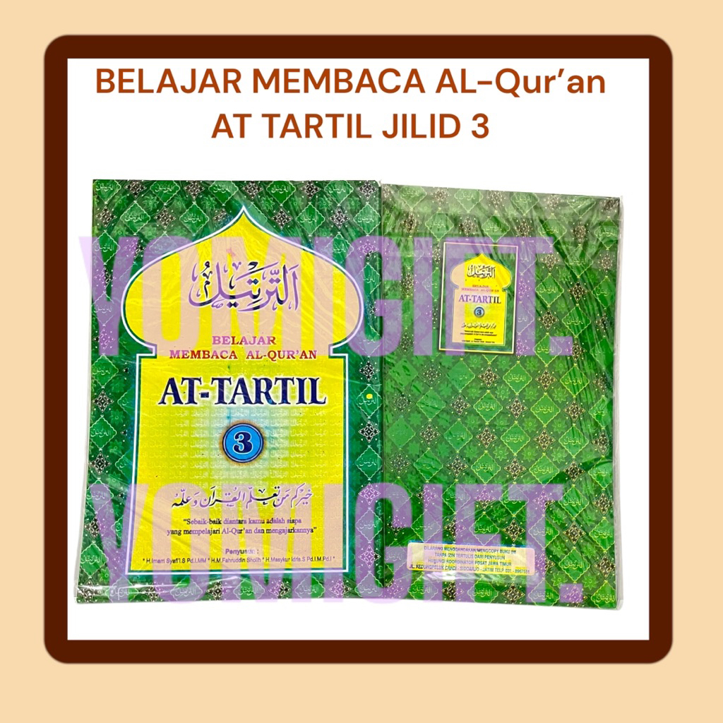 AT-TARTIL JILID 3  / Buku Belajar Membaca Alqur’an AT-TARTIL
