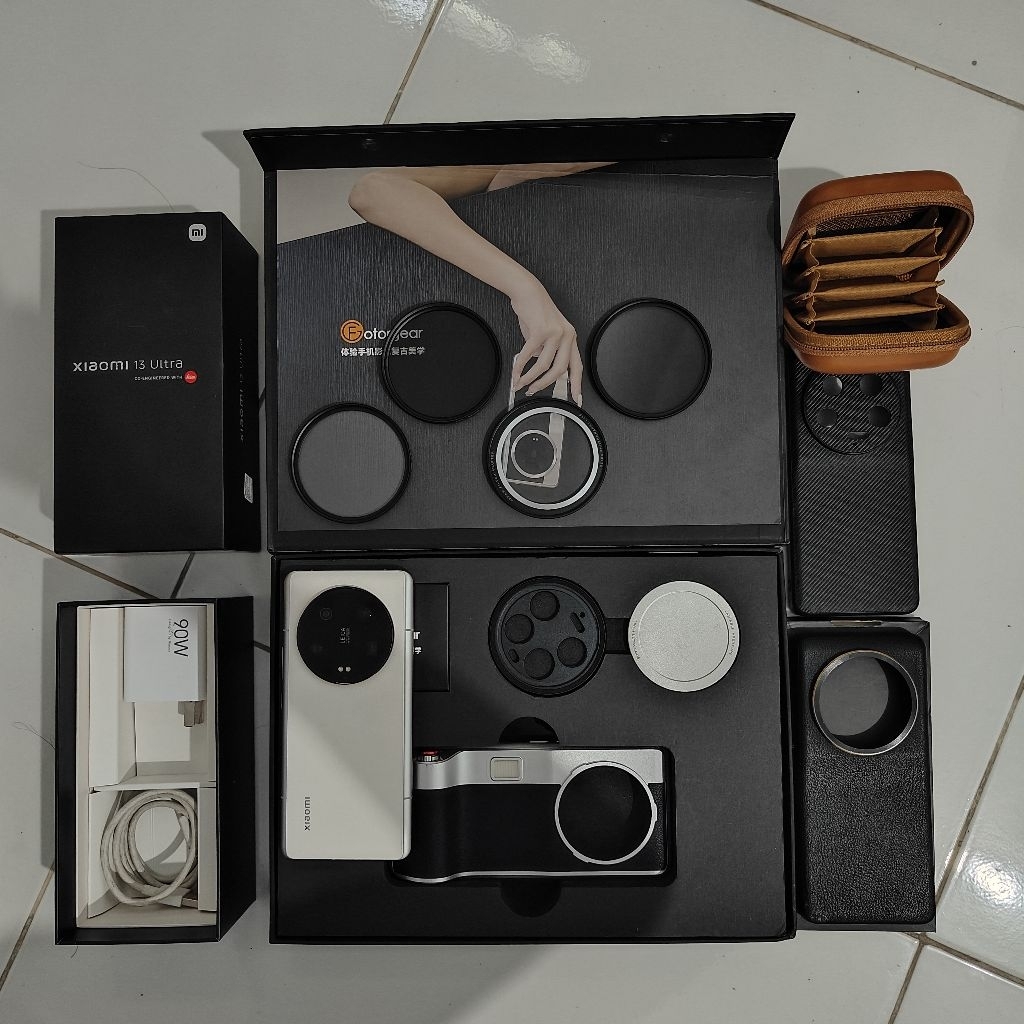 SECOND Xiaomi 13 Ultra 5G 12/256 12GB/256GB  + Photography Kit + Lensa Tambahan Fullset Original Ime