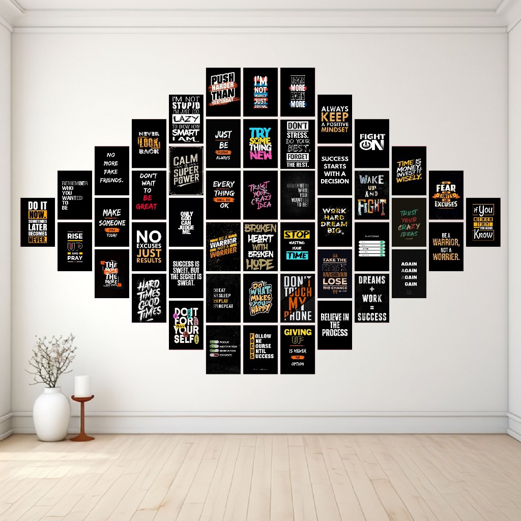 Poster Dinding Aesthetic Isi 48 Lembar | Poster Aesthetic | Poster Kamar Asthetic | Poster Dinding |