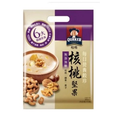 

READY STOCK SIAP KIRIM Quaker Instant Oatmeal Kacang Kenari (Sugar Free)