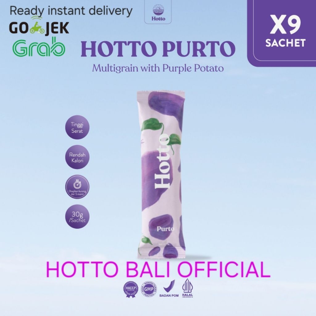 

Hotto Purto Multigrain 9 sachet