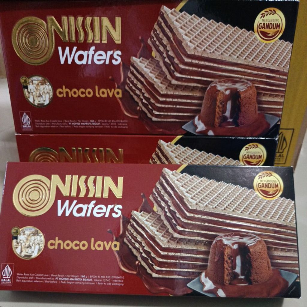

Nissin Wafer Choco Lava 160g