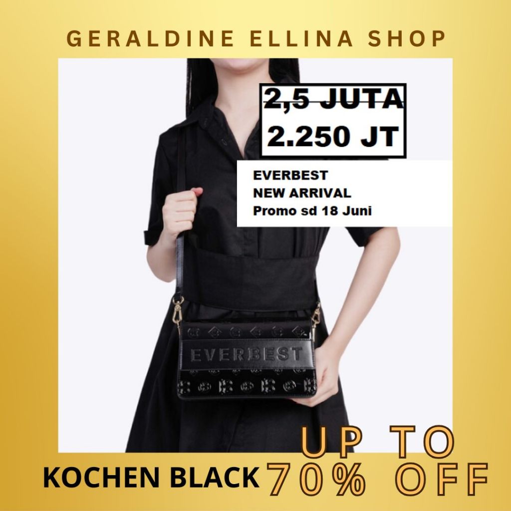 Tas selempang wanita EVERBEST sale original 100% seri KOCHEN