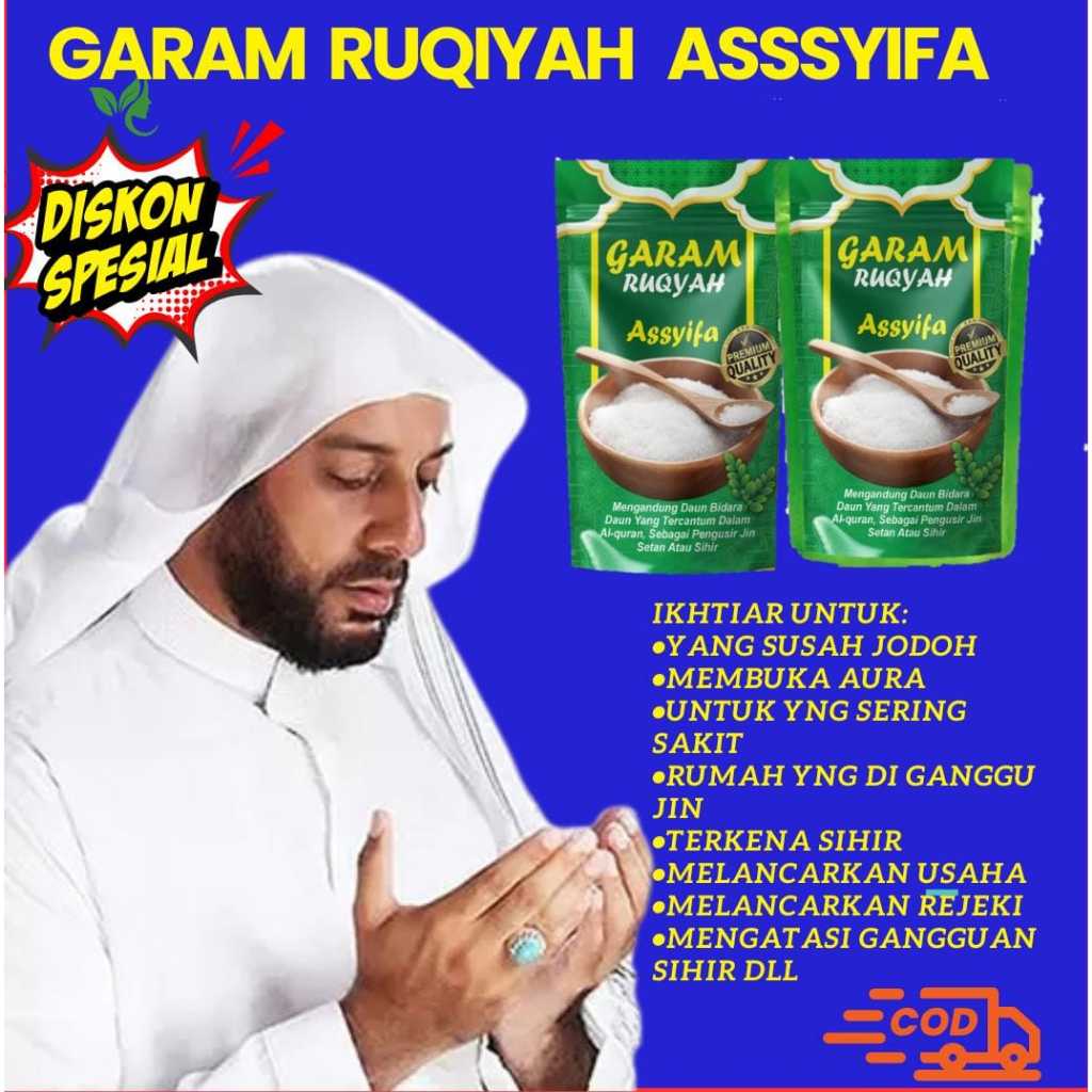 

Garam HERBAL Assyifa Merindung Daun Bidara