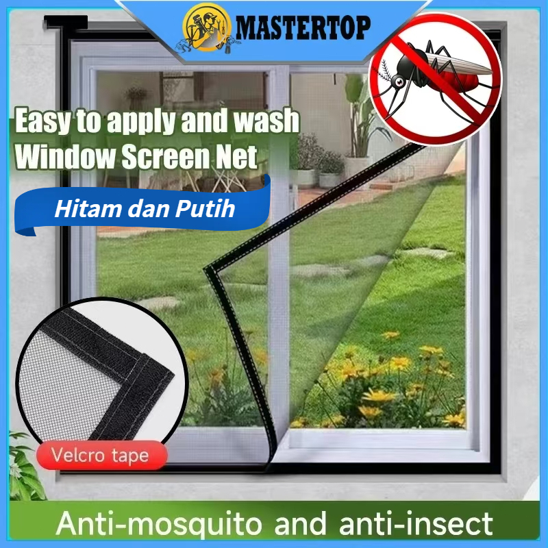【READY STOCK】kawat nyamuk magnet jendela gorden anti nyamuk  anti nyamuk jendela Kelambu pintu anti 