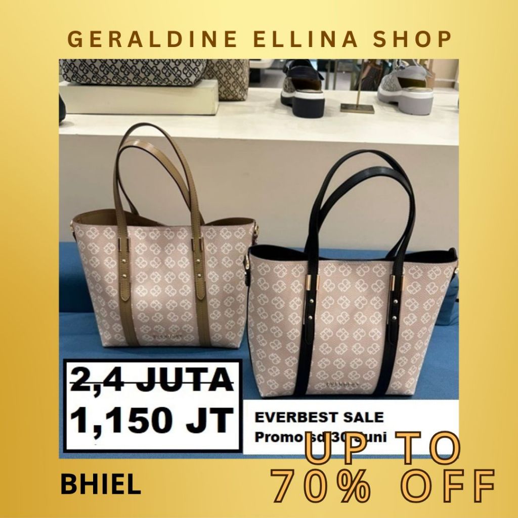 Tas EVERBEST Wanita 100% original SALE tote bag seri BHIEL