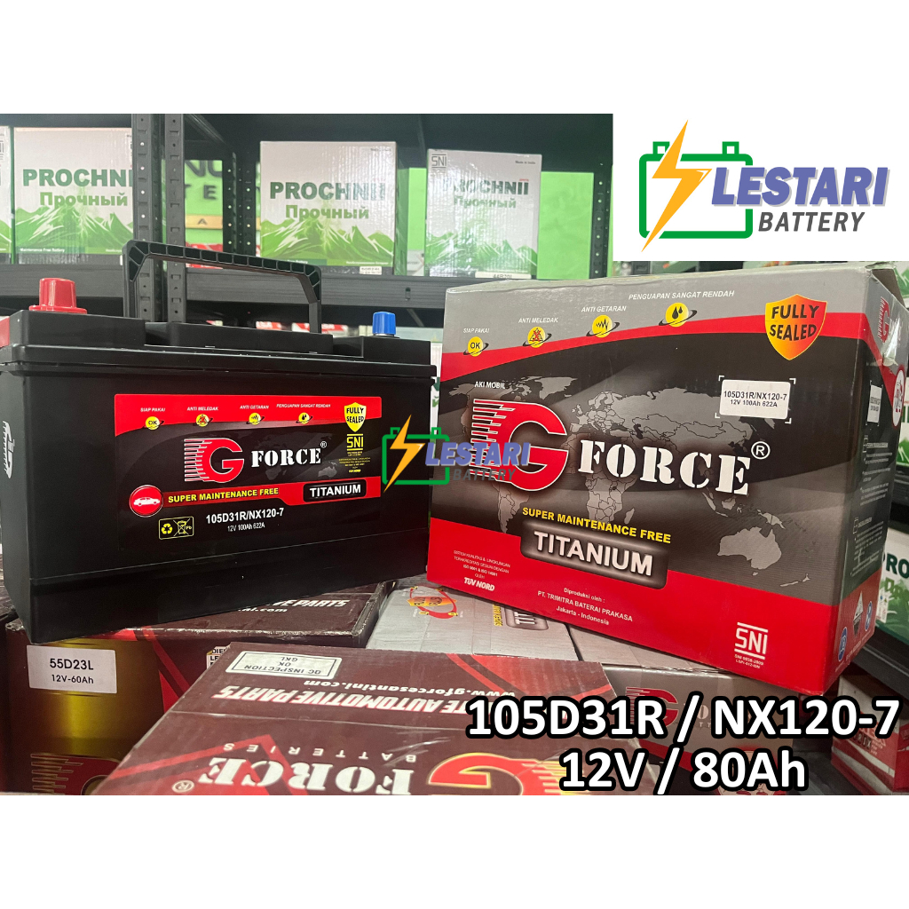 Aki Kering G Force Titanium Kering 105D31R / NX120-7