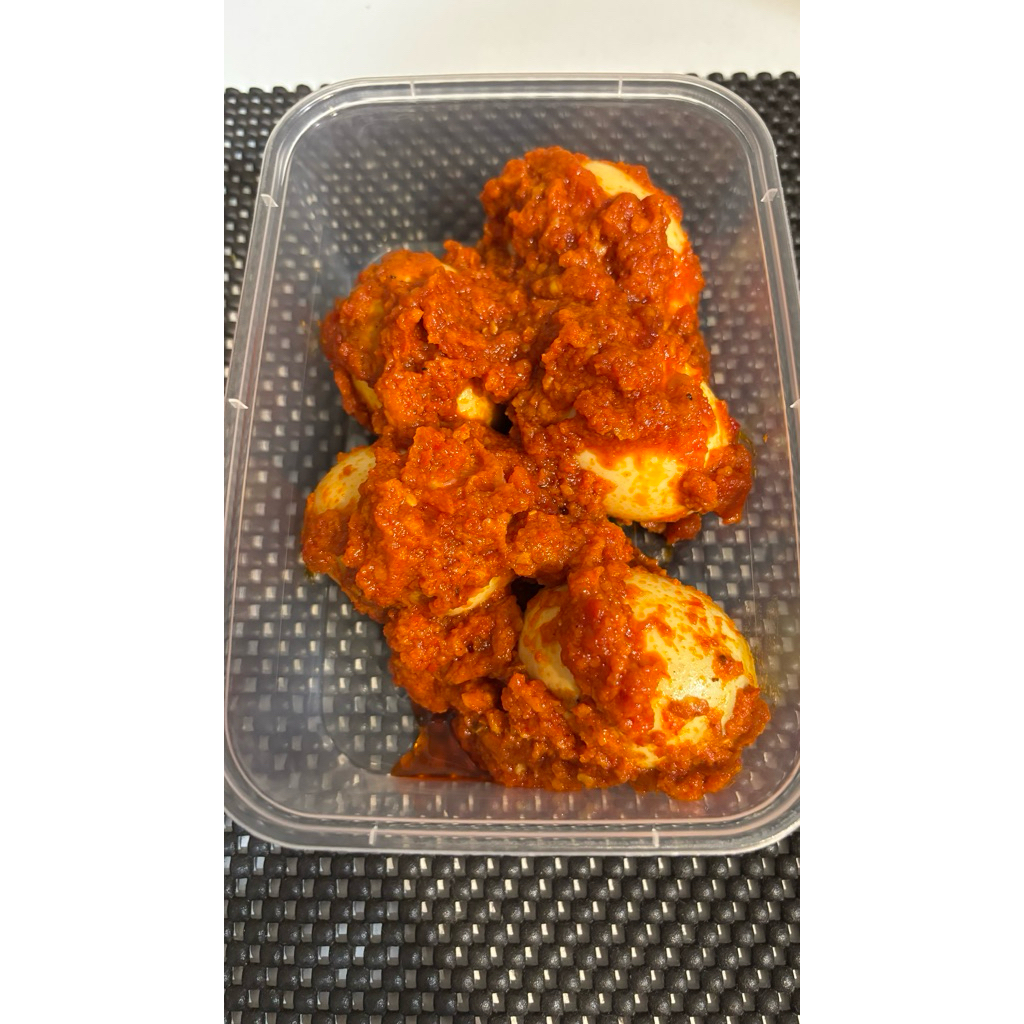 

Balado telor isi 5 pcs