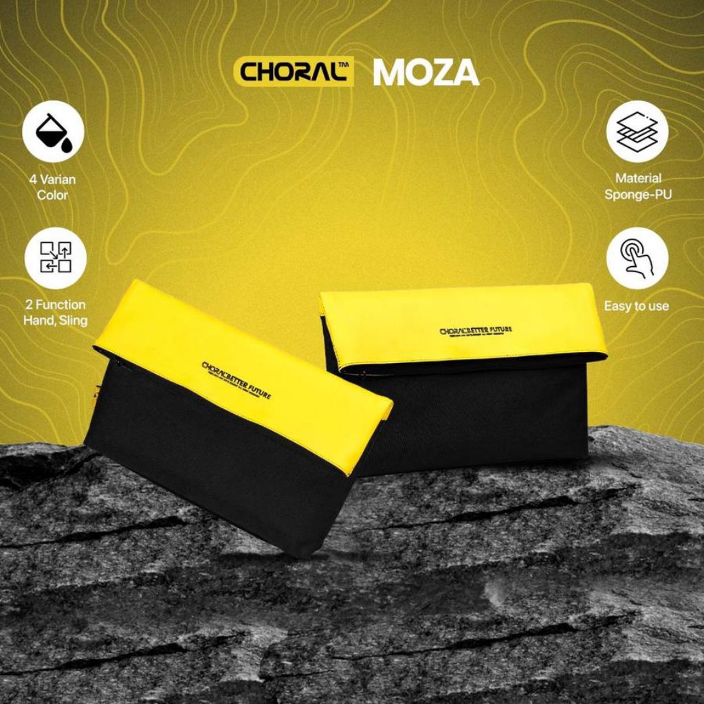 Choral Moza Handbag Cordura Premium | Slingbag Unisex | Tas Selempang Original