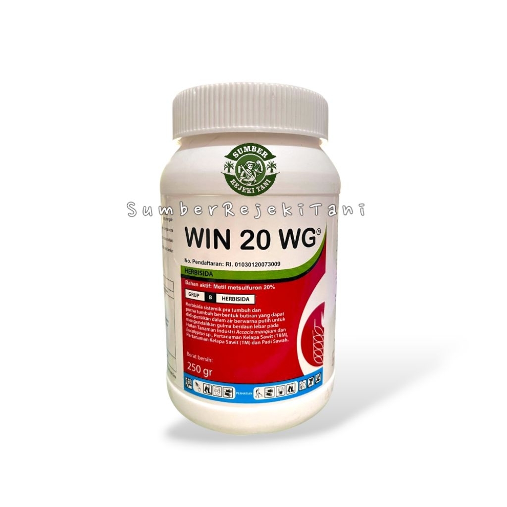 herbisida WIN 20 WG 250 Gram - Metil Metsulfuron