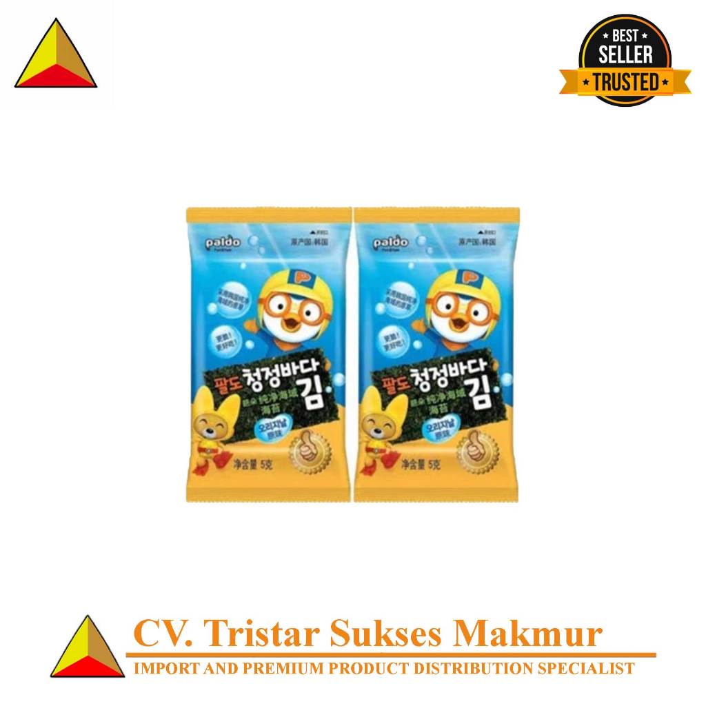 

PORORO SEAWEED (15GR x 3pcs) (10GR x 2pcs) / NORI - RUMPUT LAUT KERING - SUSHI