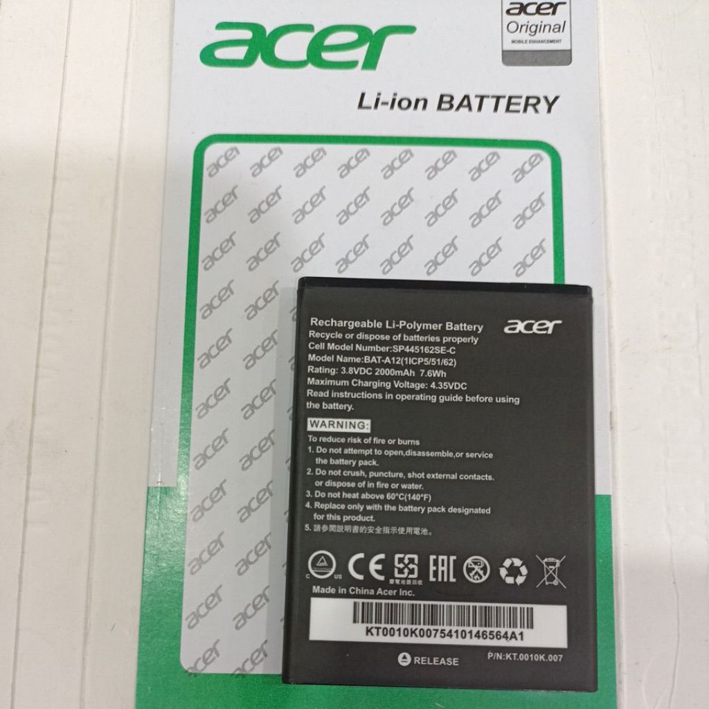 baterai Acer Z520