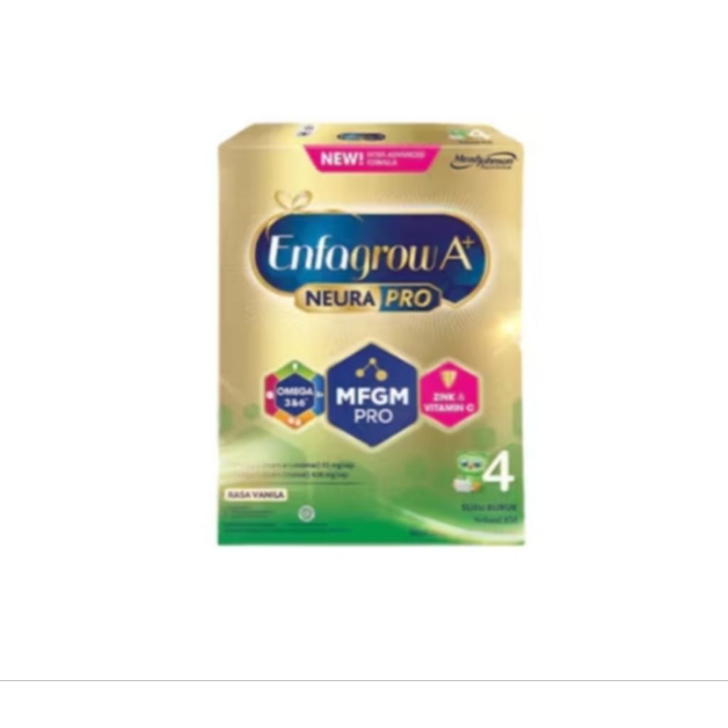 

Enfagrow A+ 4 susu formula anak 3-12 tahun Rasa vanila