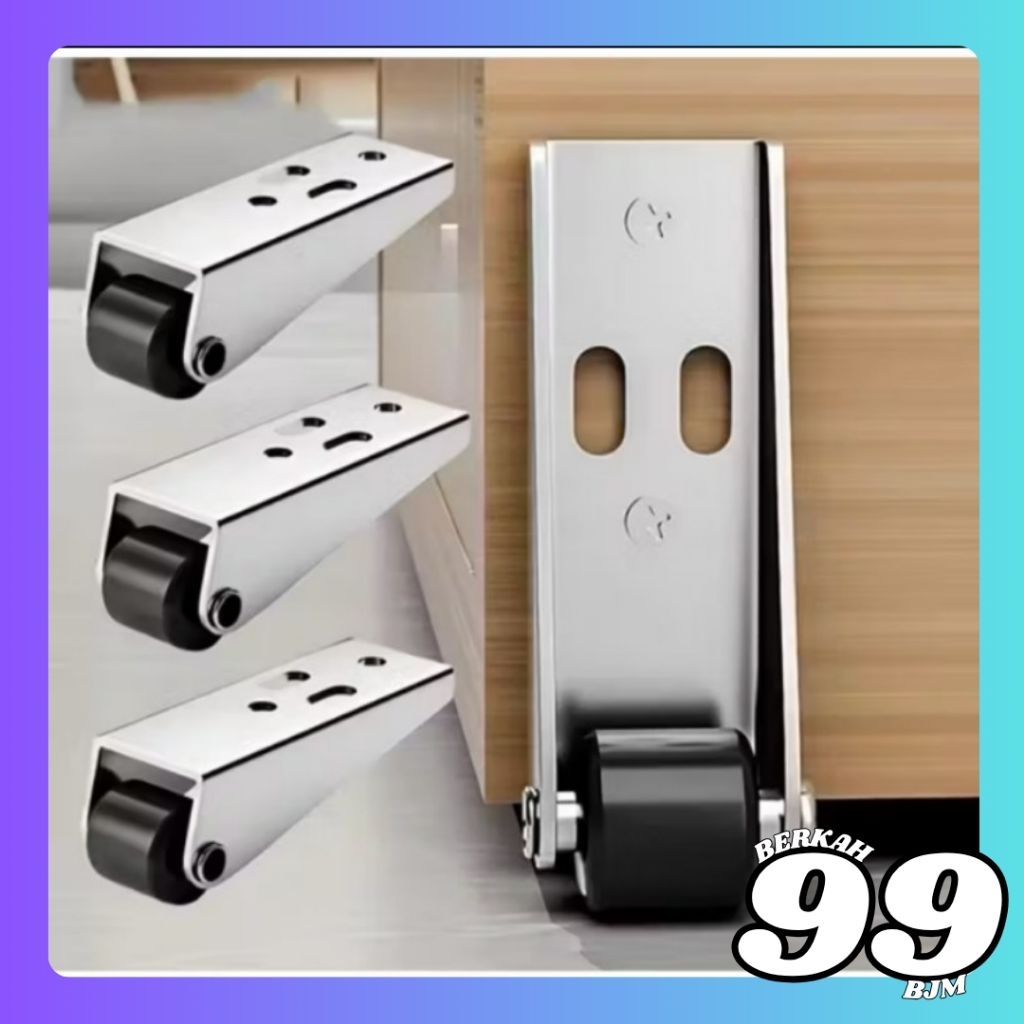 Roda Sliding Bawah Pintu Bawah Meja