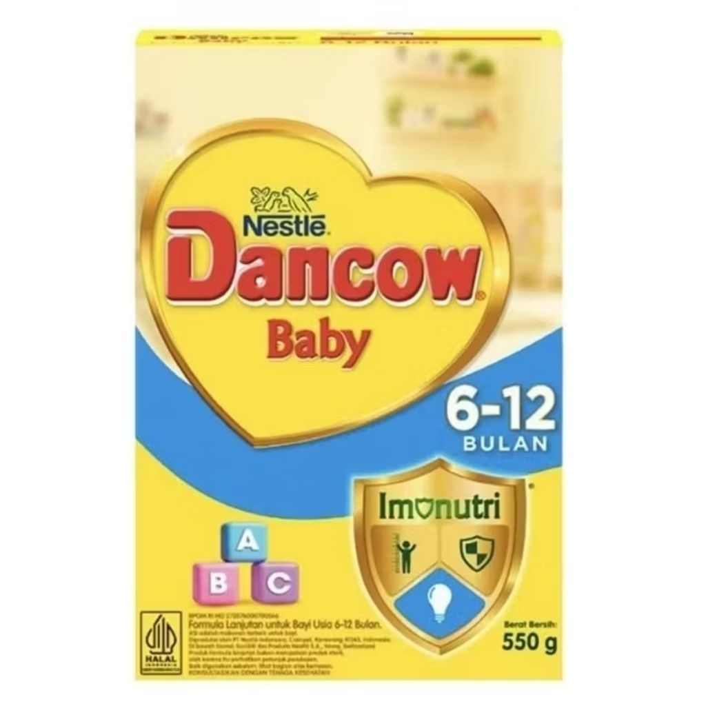 

Dancow Susu Formula Bubuk Kotak 6-12 Bulan 550 g