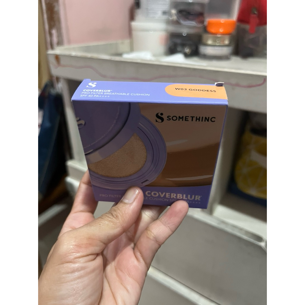 preloved somethinc coverblur cushion